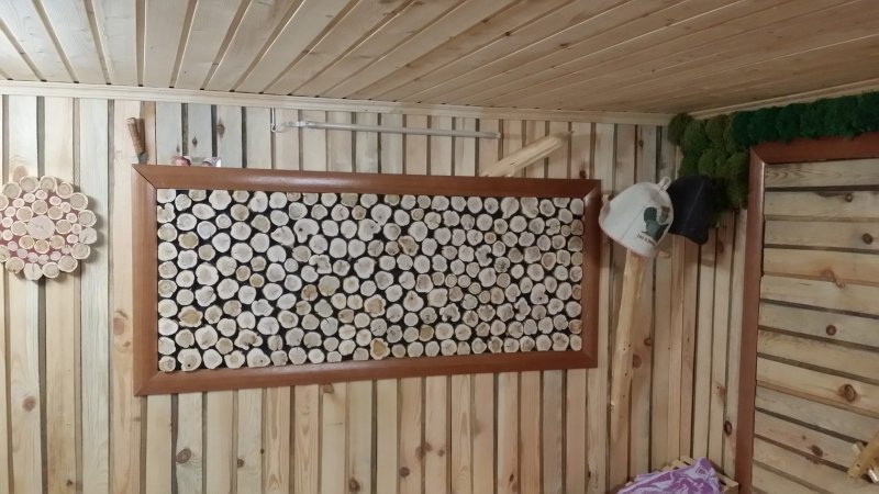 Таблички для бани из дерева