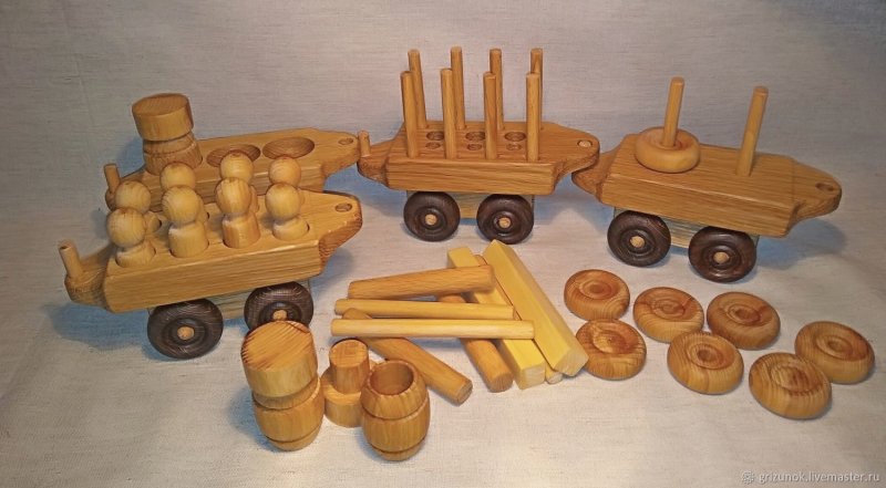 Необычные деревянные игрушки