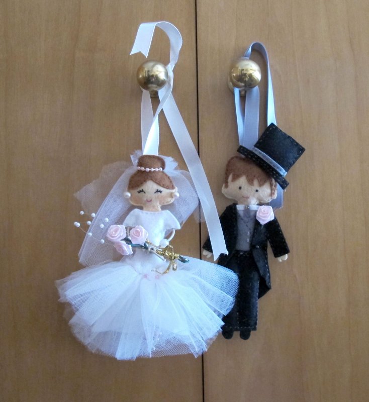 Куклы на свадьбу как упаковать