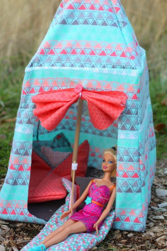 Палатка для кукол Барби
