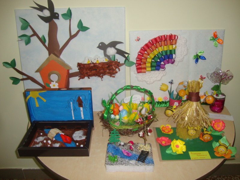 Развлечение для детей 2-3 лет в детском саду Весна