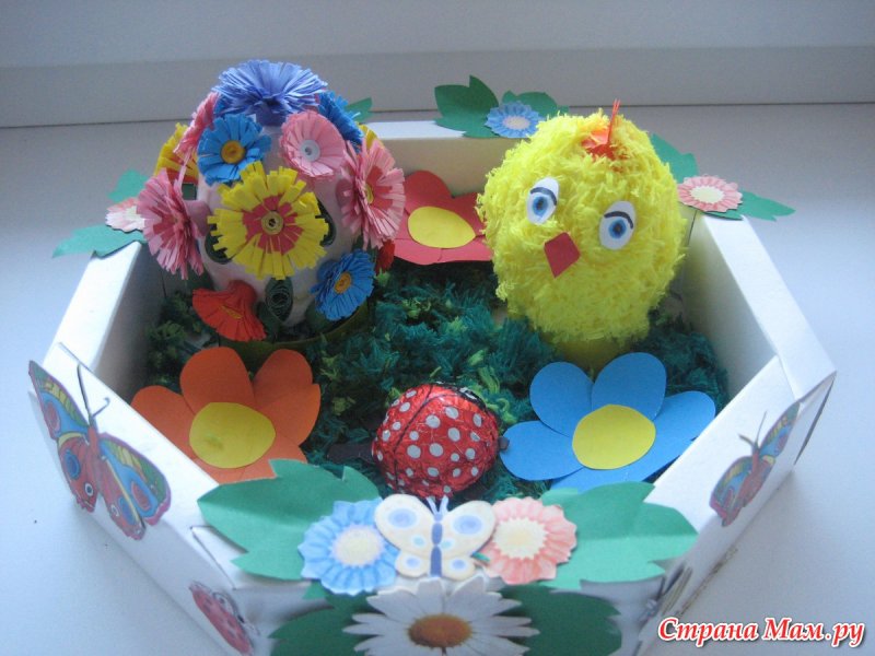 Выставка Весна в детском саду