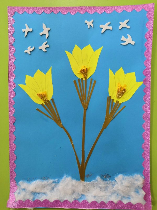 Цветы первые вестники весны для детей