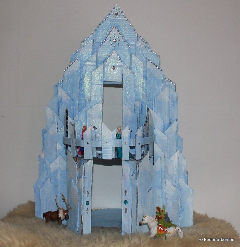 Ледяной замок декорации