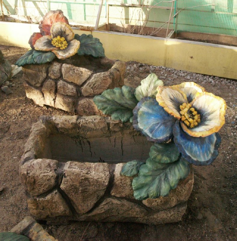 Садовый декор из бетона