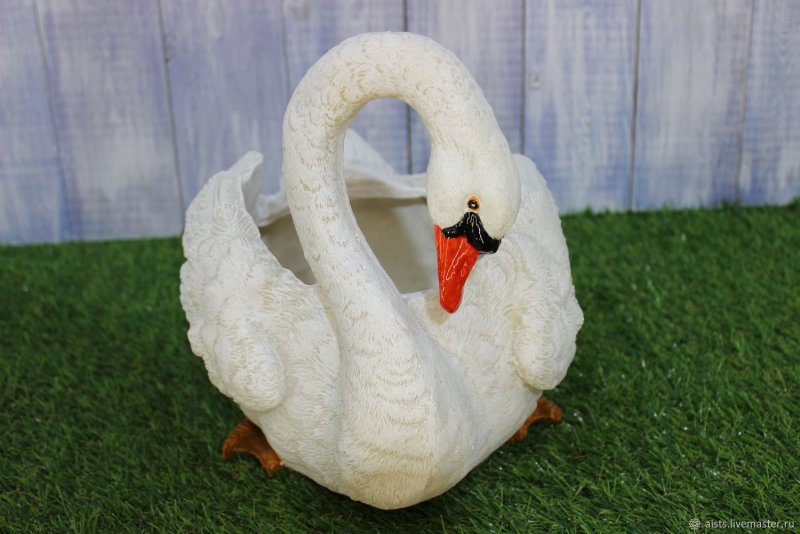 Formia Мурано лебедь скульптура
