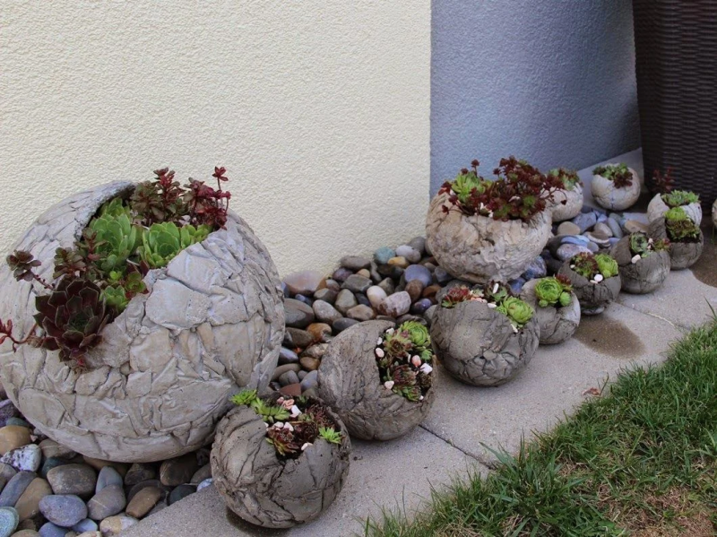 Скульптуры для сада из бетона