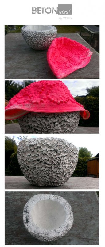 Декоративные шары из цемента