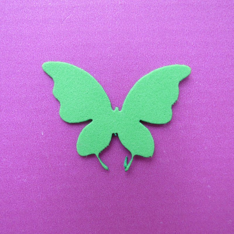 Бабочка из фоамирана