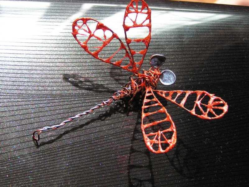 Бабочка wire Wrap
