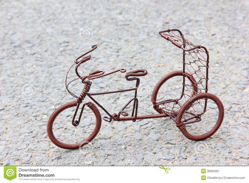 Изделия из проволоки велосипед