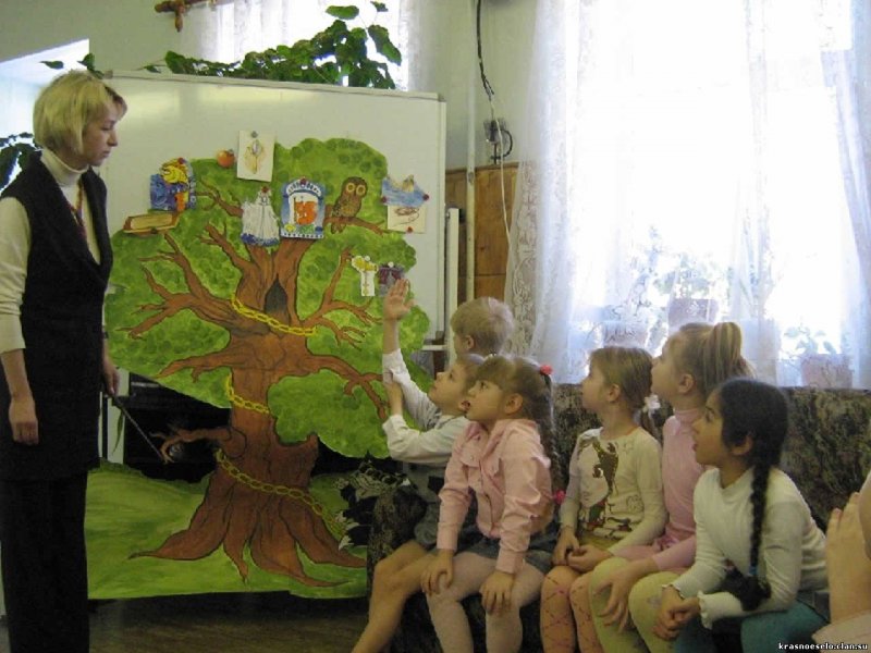 Выставка сказок в детском саду