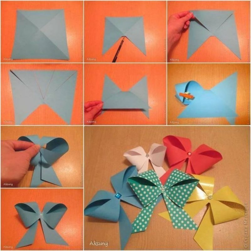 Оригинальный конверт оригами
