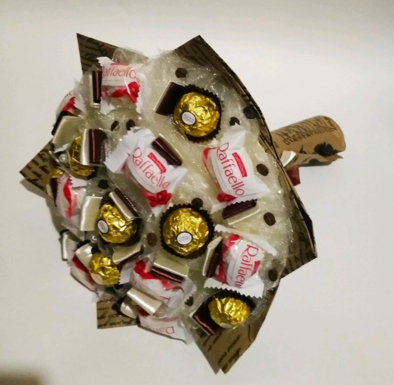 Подарки из конфет