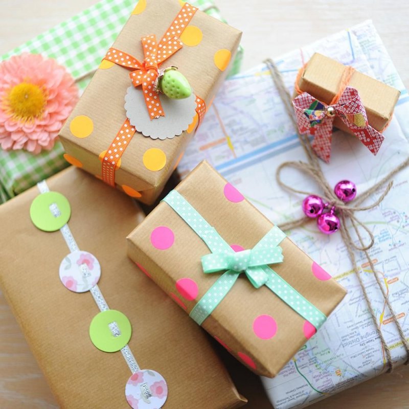 Идеи упаковки подарков на день рождения