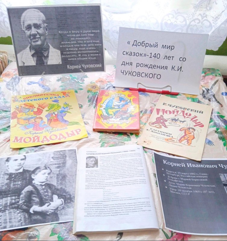 Выставка поделок по сказкам Чуковского