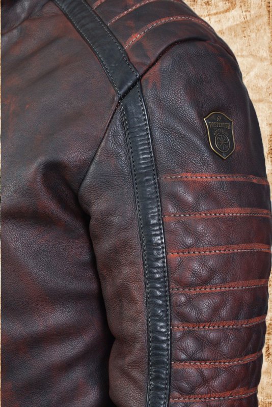 Куртка кожаная 819360 мужская натуральная Leon Boss