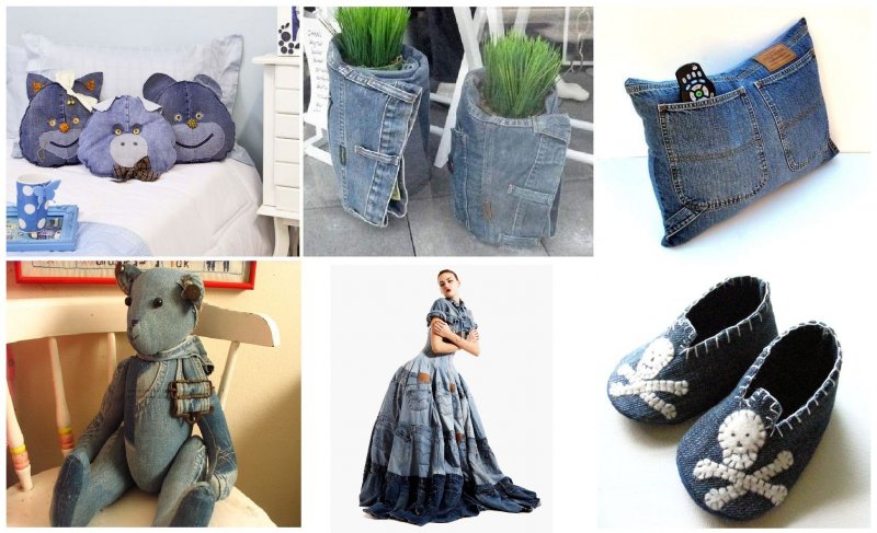 Вещи из джинсовой ткани