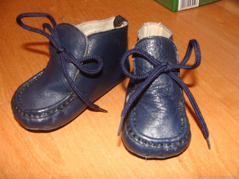 Кожаная обувь для малышей