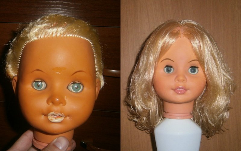 Голова Советской куклы