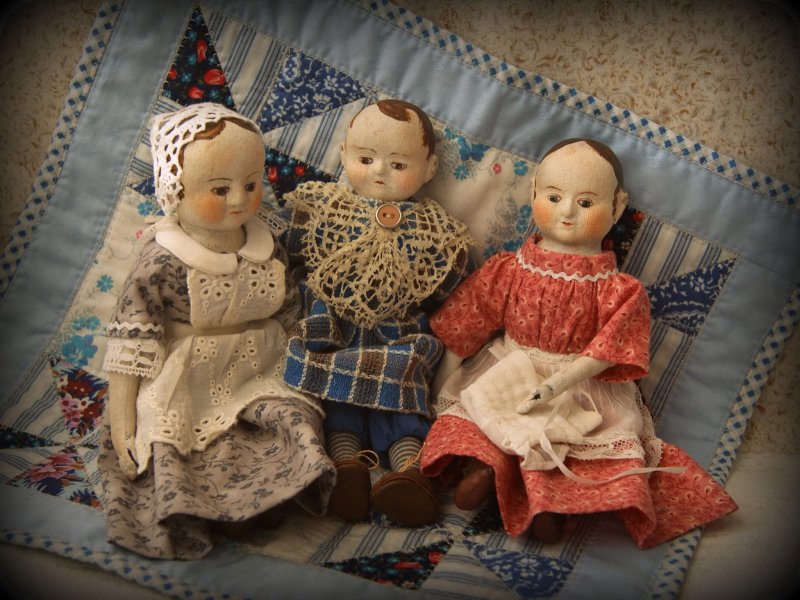 Первые куклы в России