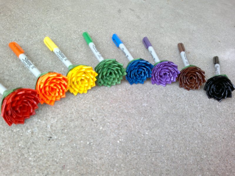 Разноцветные ручки