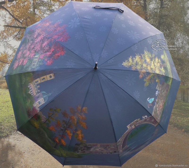 Разрисованные зонты