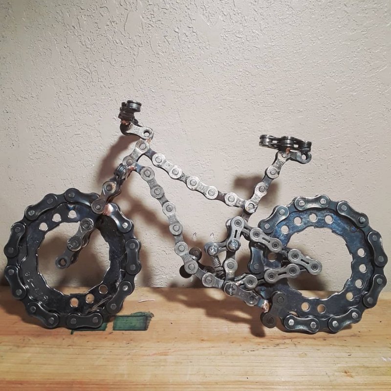 Велосипед из цепи