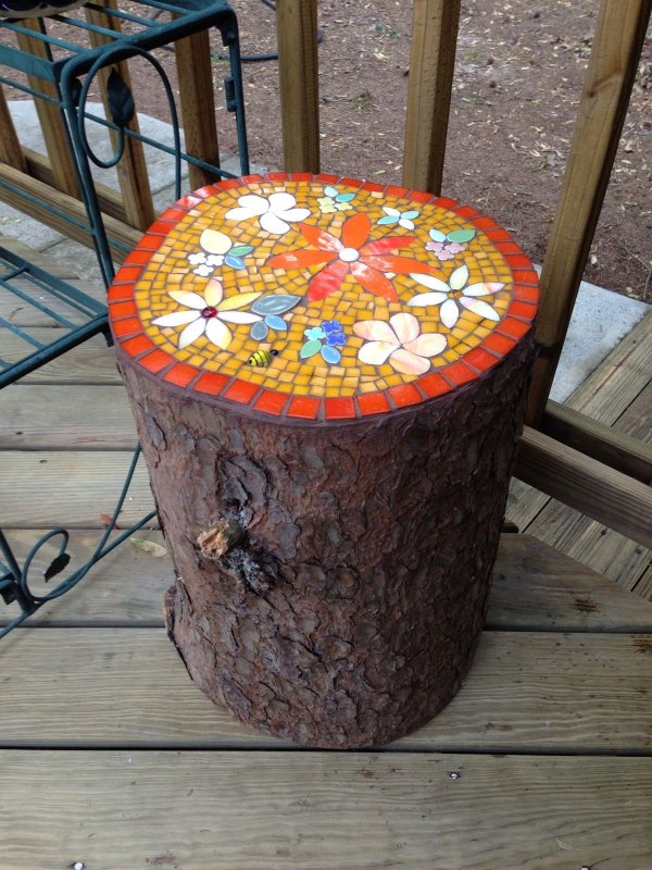 Тренкадис мозаика из осколков керамики