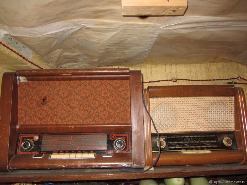 Старые усилители радиоприемники