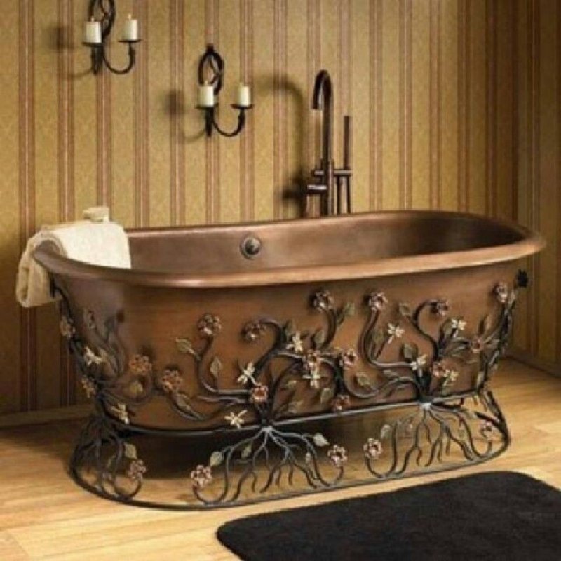 Кованная раковина в ванную