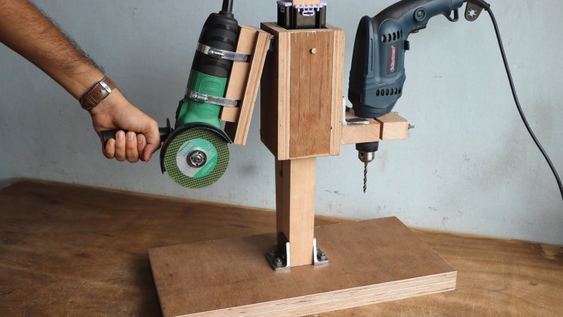 Стойка для дрели homemade Drill Press