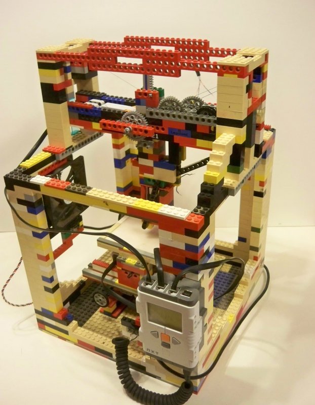 LEGO Mindstorms 3d принтер
