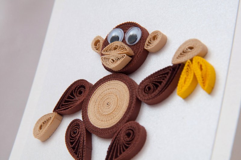 Поделки обезьянки в детский сад
