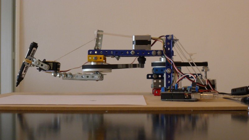 Arduino робот рисовальщик