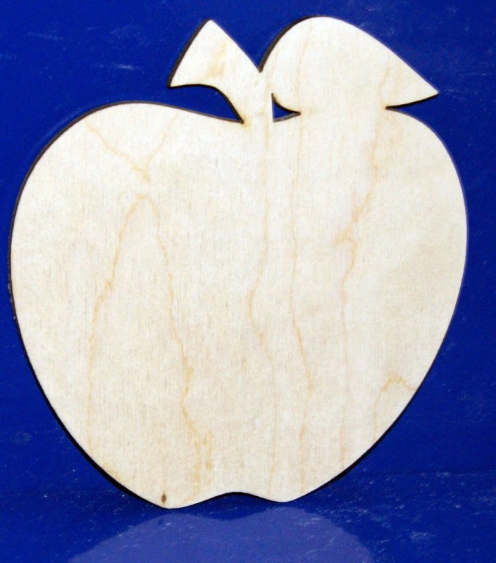 Деревянная заготовка яблоко