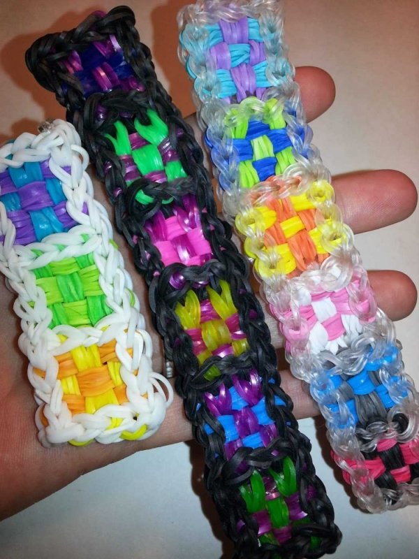 Игрушки из резиночек для плетения