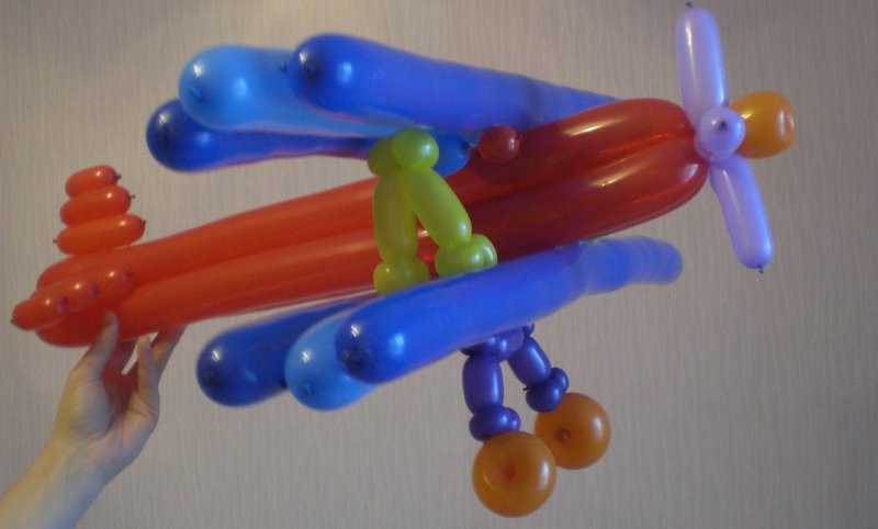Клоун из воздушных шаров