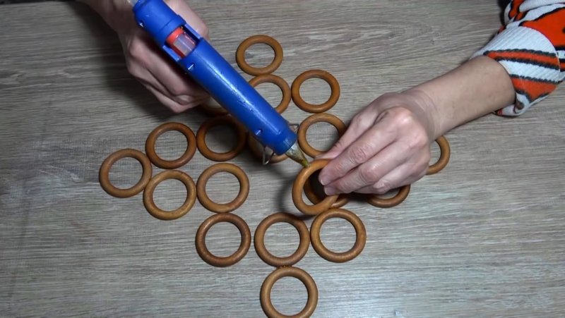 Пластиковые кольца для сушилки