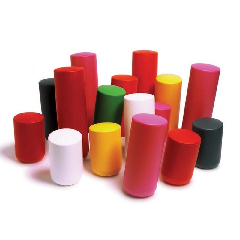 Цилиндры из пластмассы для детей