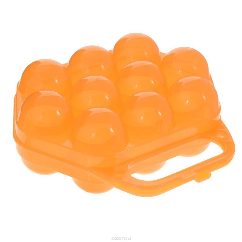 Egg Plastic Pack Top view