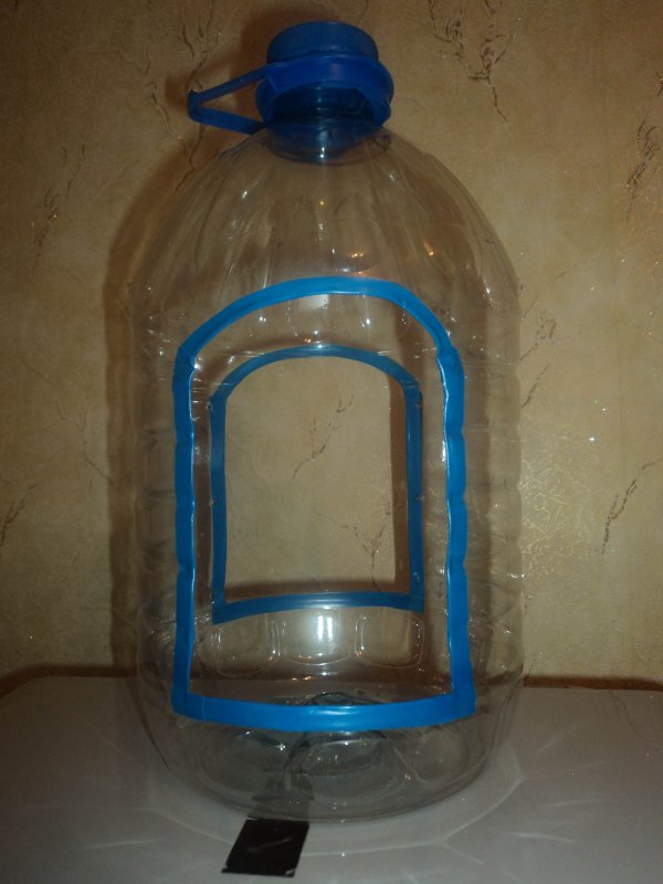 Поросёнок из пластиковой бутылки
