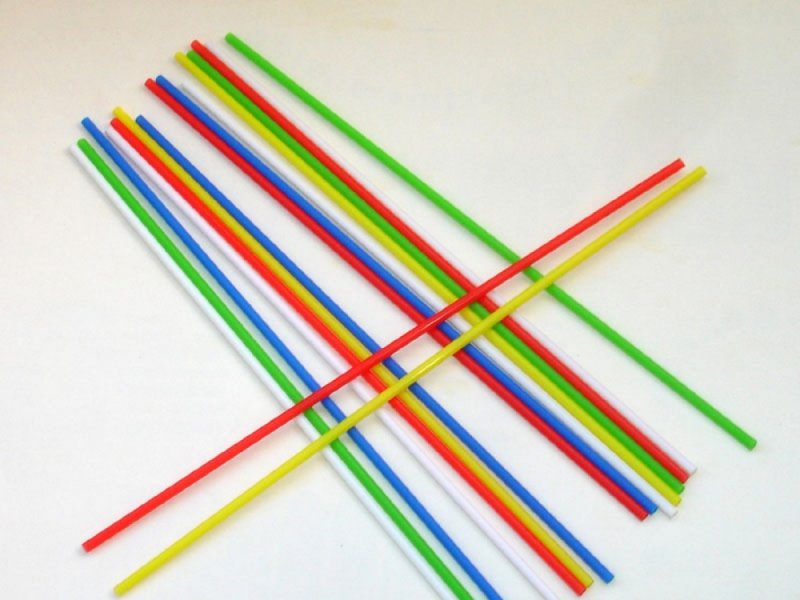 Палочки для сахарной ваты пластик 100шт