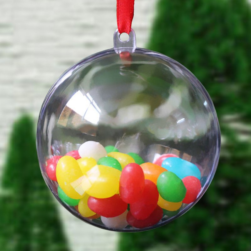Прозрачные пластиковые шары