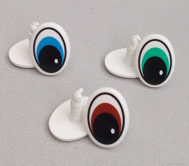 Двойные глаза для игрушек
