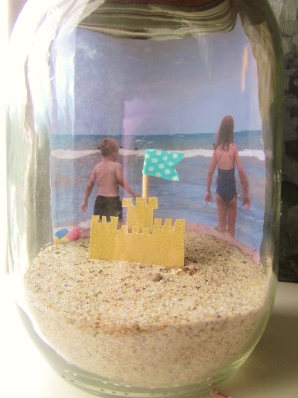 Песок с моря в банке