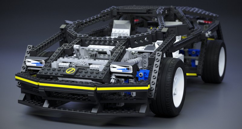 LEGO Technic самоделки джип
