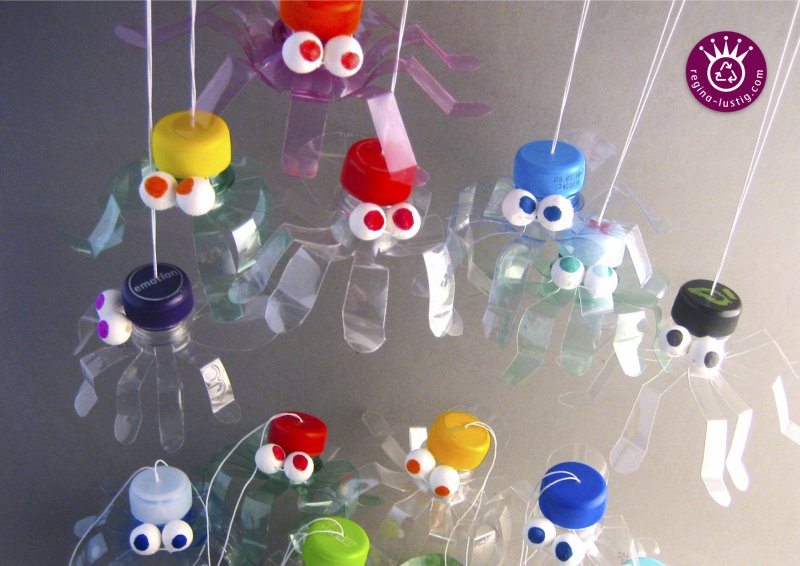 Игрушки из пластиковых бутылок