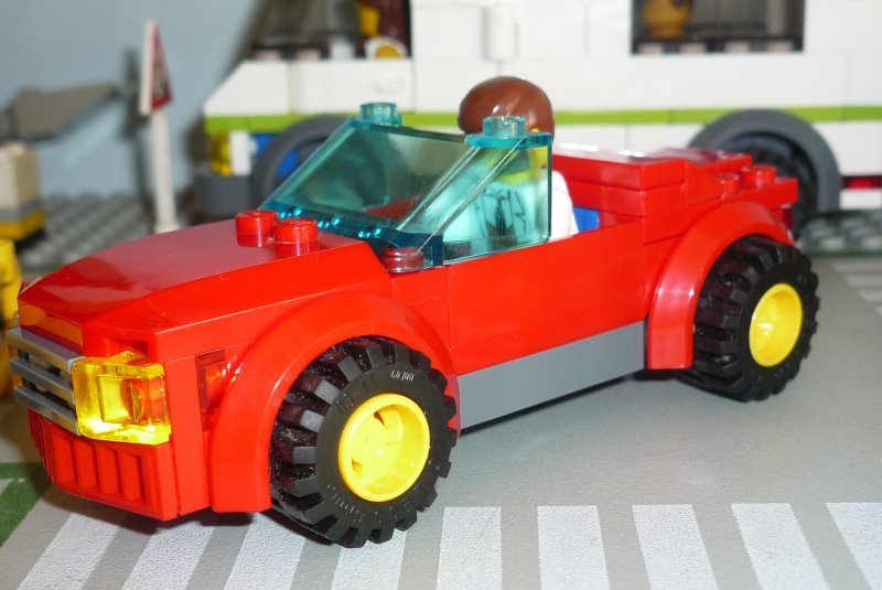 Лего Сити машина 8402
