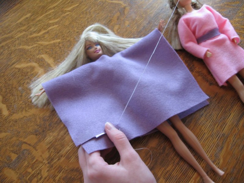 Одежда для кукол из резиночек